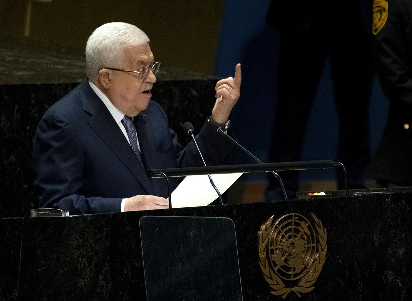 Presiden Otoritas Palestina, Mahmoud Abbas mengatakan perdamaian di kawasan Palestina mungkin hanya akan terwujud bila rakyat di Palestina mendapatkan haknya secara penuh sebagai sebuah negara yang utuh.