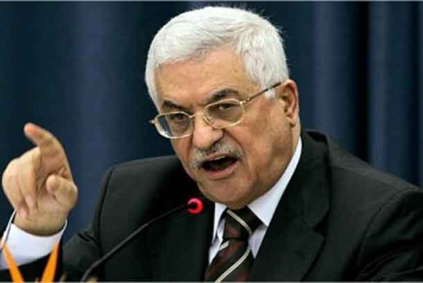 Presiden Palestina Mahmoud Abbas.