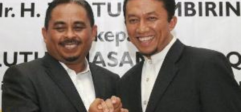 Presiden PKS Luthfi Hasan Ishak, dan Menkominfo Tifatul Sembiring