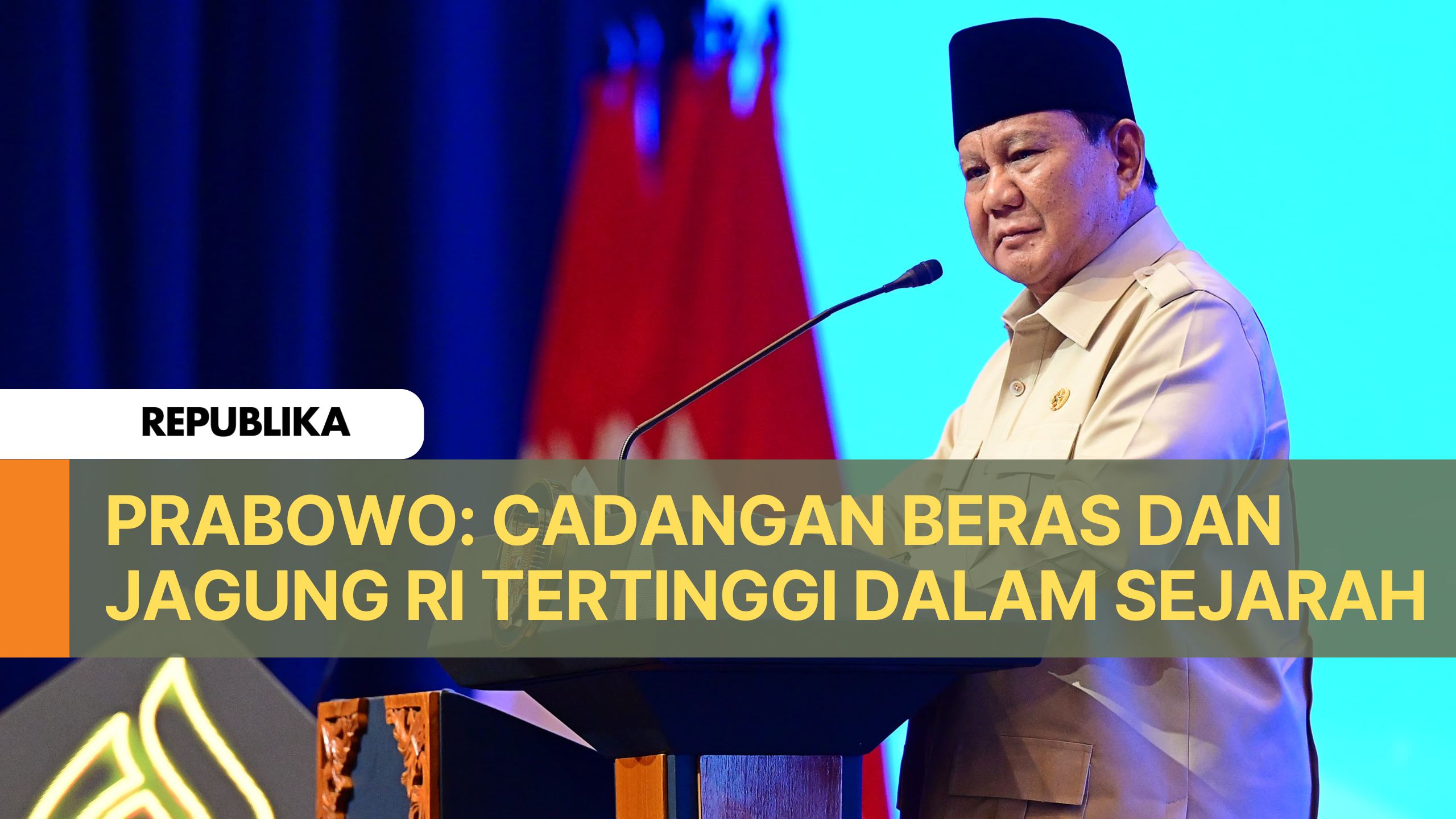 Presiden Prabowo berpidato dalam Konvensi dan Pameran Tahunan Ke-49 Indonesian Petroleum Association (IPA) Tahun 2025 di ICE BSD, Kabupaten Tangerang, Banten, Rabu (21/5/2025).