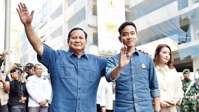 Presiden Prabowo dan Wakil Presiden Gibran Rakabuming.