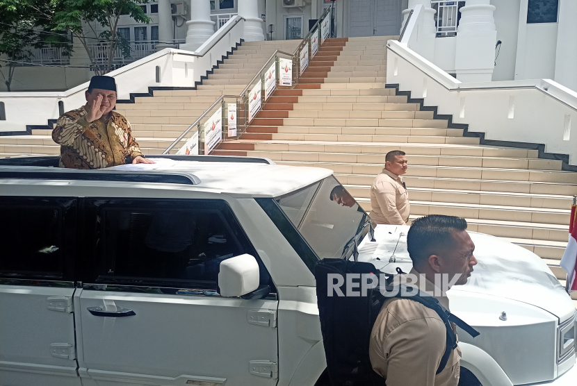 Presiden Prabowo Subianto di Universitas Muhammadiyah Kupang, Nusa Tenggara Timur, Rabu (4/12/2024).