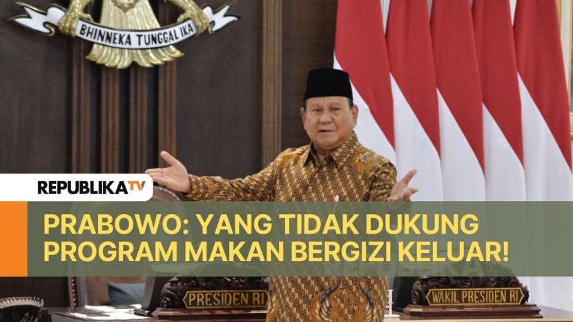 Presiden Prabowo Subianto.