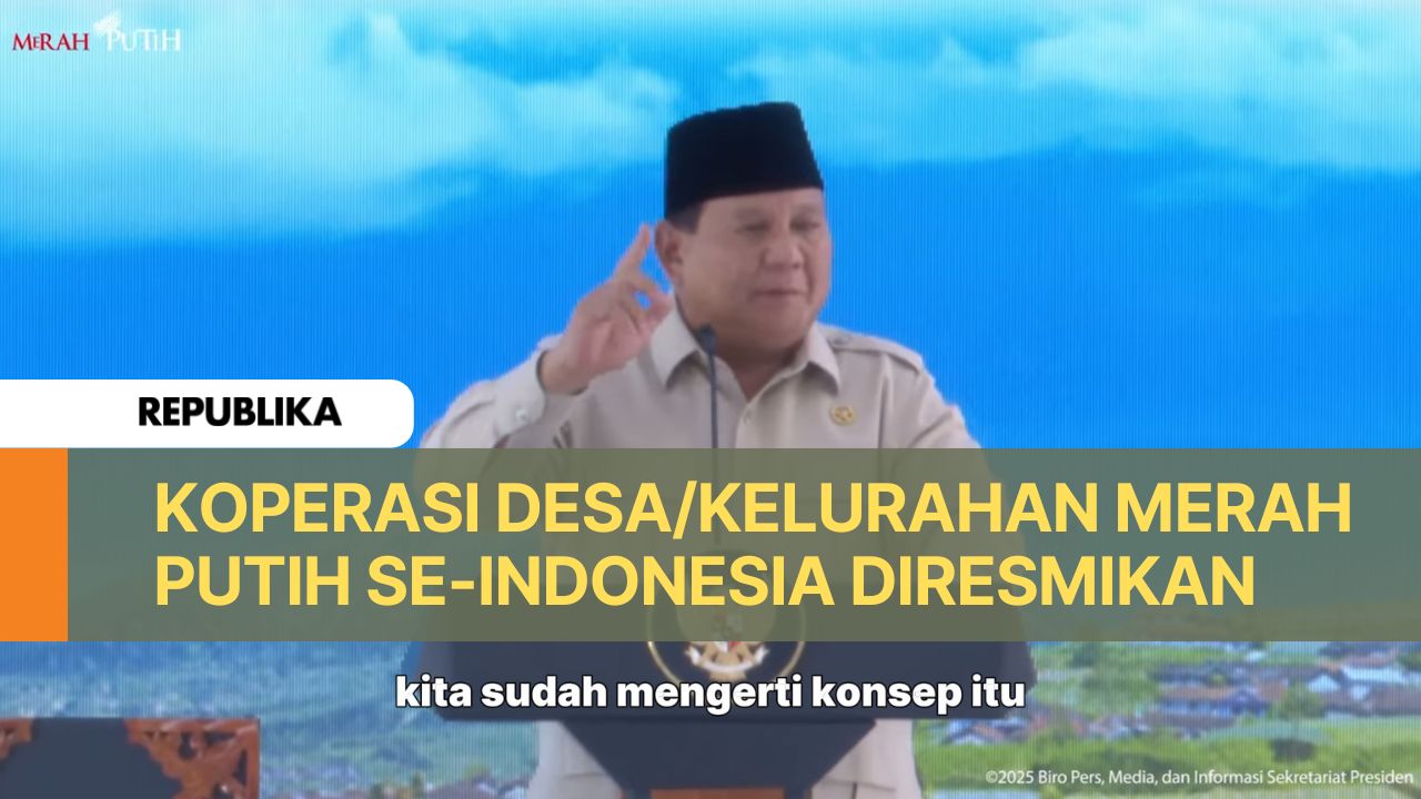Prabowo: Ibarat Lidi, Koperasi Jika Disatukan Jadi Kekuatan