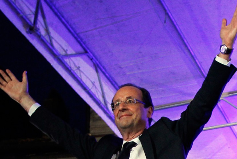  Presiden Prancis, Francois Hollande.