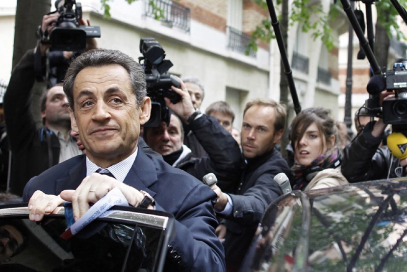 Presiden Prancis Nicolas Sarkozy.