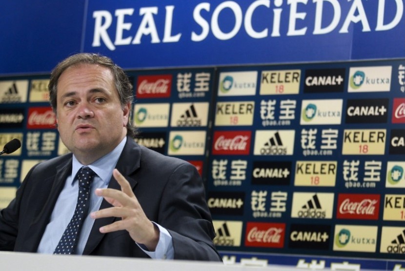 Presiden Real Sociedad Jokin Aperribay 