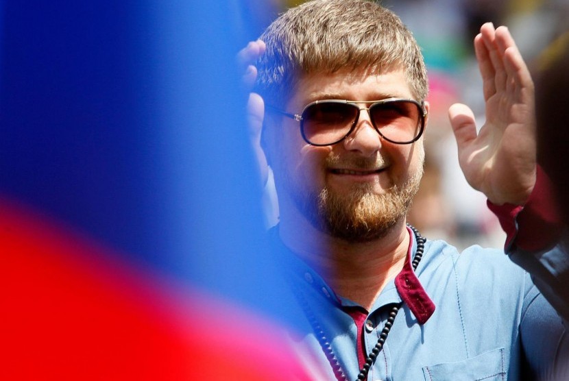 Presiden Republik Chechnya Ramzan Kadyrov.
