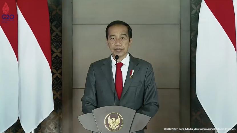 Jokowi menyampaikan beberapa usulan mengenai kerja sama kesehatan ASEAN-AS untuk memperkuat kesiapsiagaan global dalam mengantisipasi pandemi.