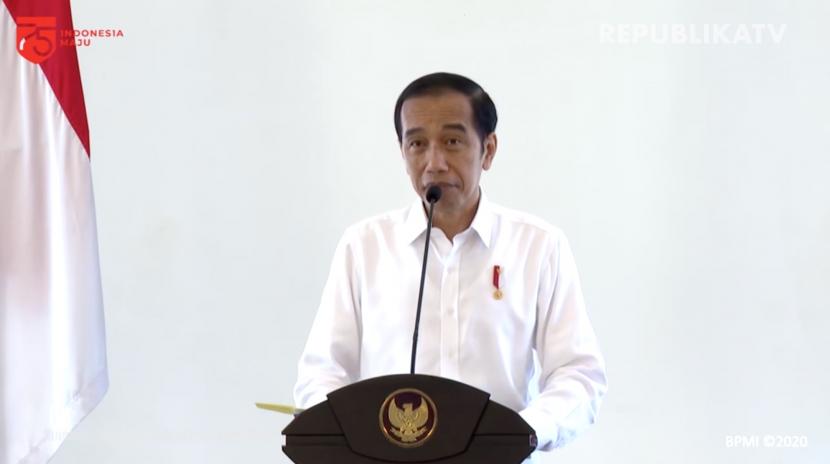 Presiden RI, Joko Widodo. Pemerintah menetapkan hari Jumat (21/8) esok sebagai cuti bersama bagi Pegawai Aparatur Sipil Negara (ASN) dalam rangka Tahun Baru Islam 1442 H.