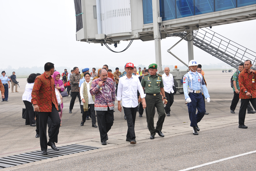 Presiden RI Jokowi di Sumbar