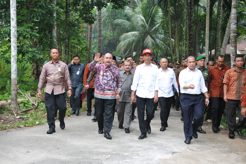 Presiden RI Jokowi di Sumbar