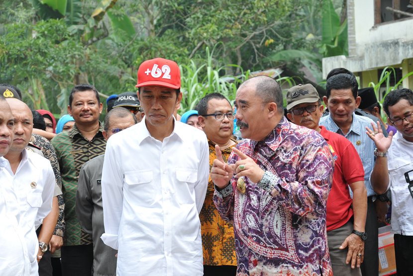 Presiden RI Jokowi di Sumbar