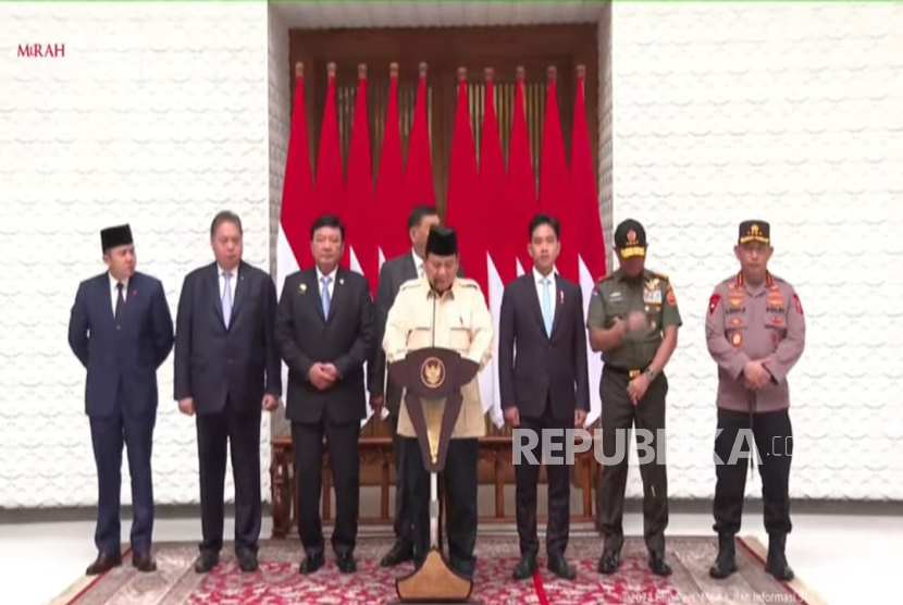 Presiden RI Prabowo Subianto beserta delegasi terbatas pemerintah RI berangkat ke Kairo, Mesir pada Selasa (17/12/2024).