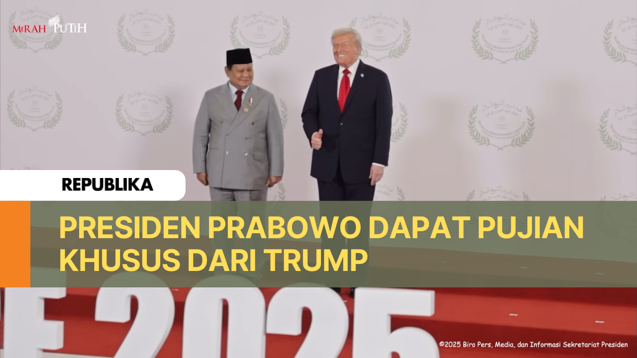 Trump Puji Prabowo di KTT Perdamaian Gaza
