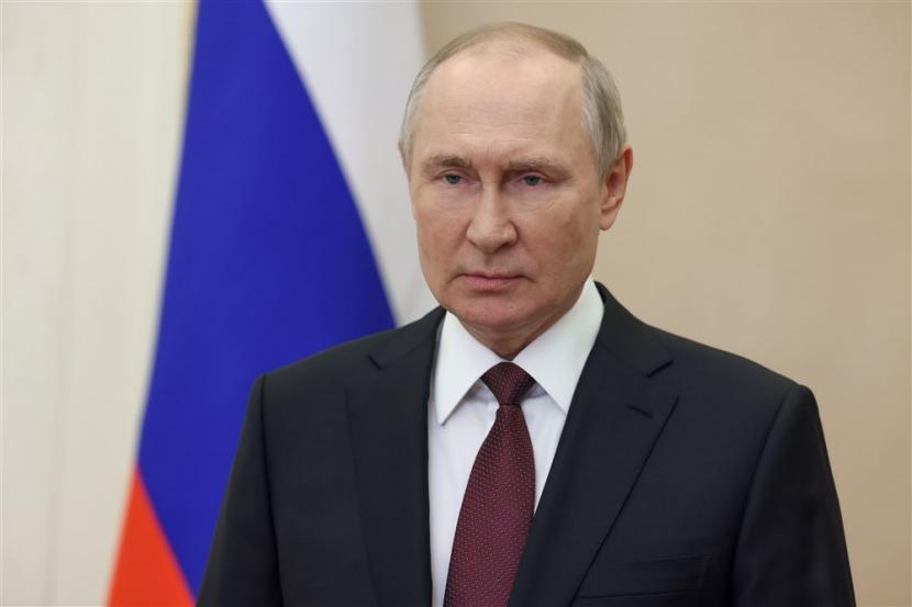  Presiden Rusia Vladimir Putin.