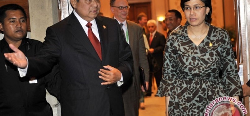 Presiden SBY dan Sri Mulyani Indrawati