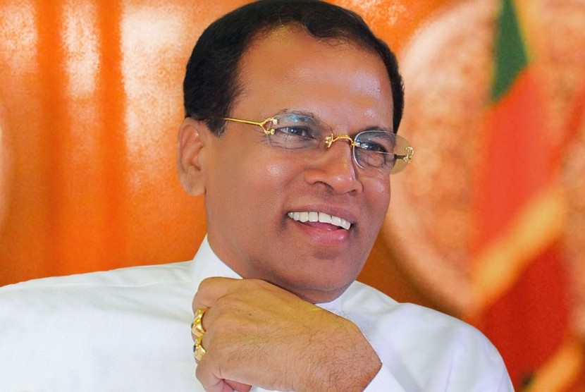 Presiden Sri Lanka Maithripala Sirisena