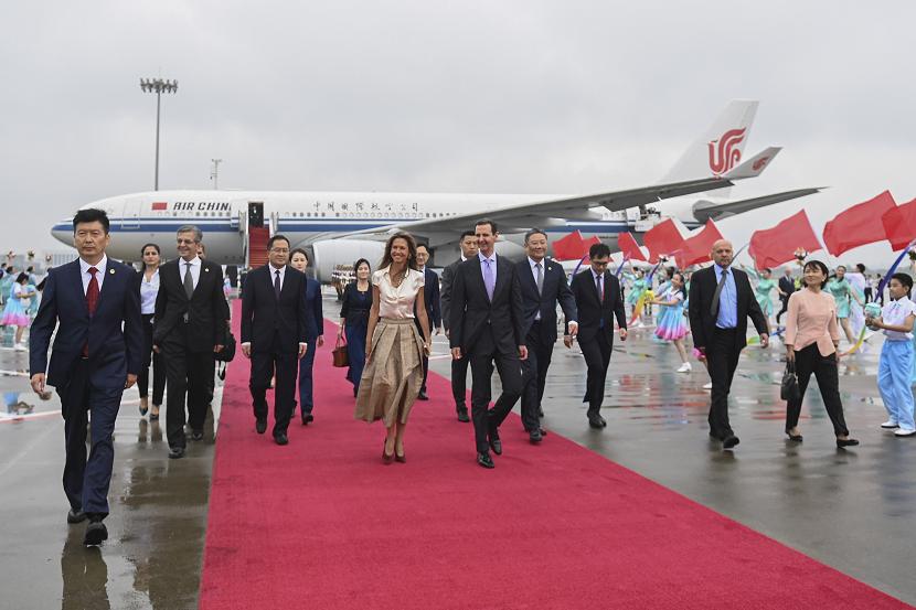 Presiden Suriah Bashar al-Assad mengunjungi Cina.