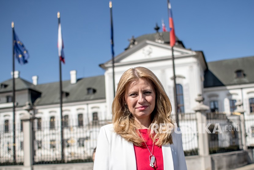  Presiden terpilih Slovakia Zuzana Caputova.