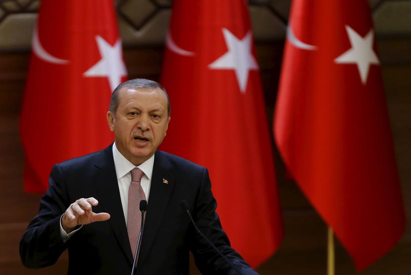 Presiden Turki Reccep Tayyip Erdogan