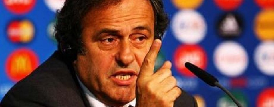 Presiden UEFA Michael Platini