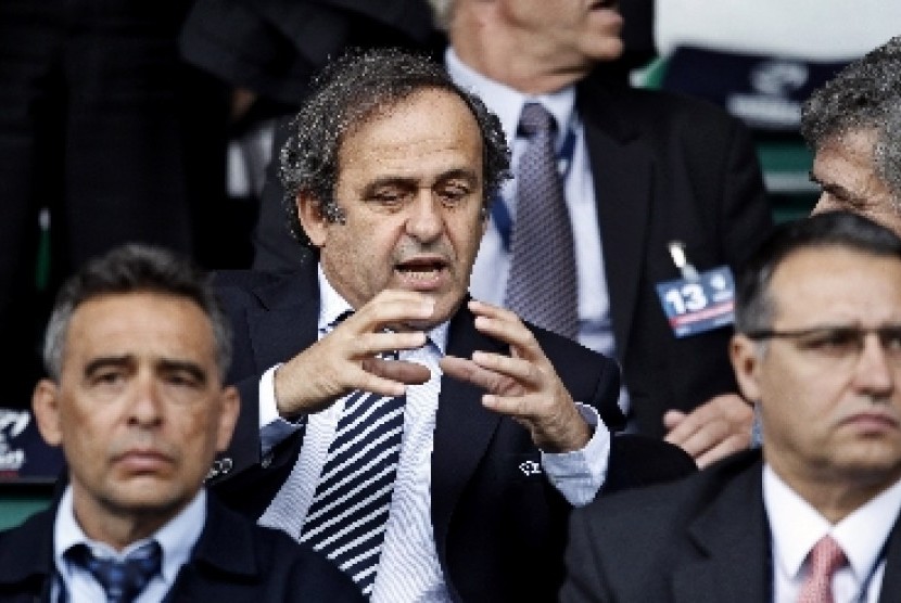 Presiden UEFA, Michelle Platini