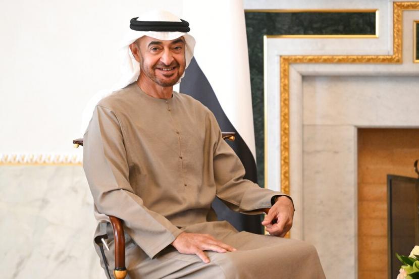 Presiden Uni Emirat Arab Mohamed bin Zayed Al Nahyan.
