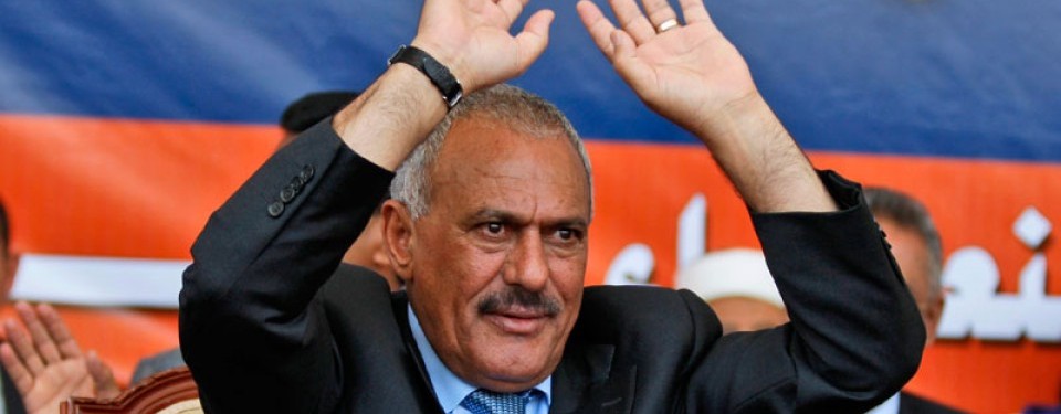 Presiden Yaman, Ali Abdullah Saleh.