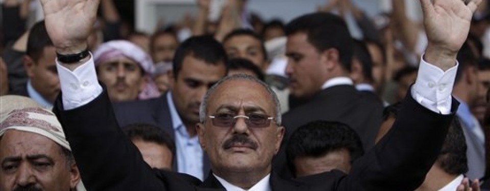 Presiden Yaman, Ali Abdullah Saleh.