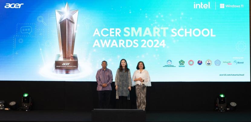 President Director Acer Indonesia, Leny Ng, membuka acara ASSA 2024 