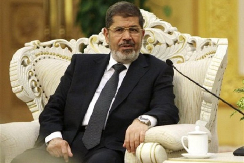 President Mohammed Mursi of Egypt (file photo)