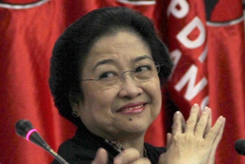 Presidential candidates who run for 2014 election are quite predictable and without any surprise. Among others is Megawati Sukarnoputri from Indonesian Democratic Party of Struggle (PDIP) who also former Indonesian president. (file photo)  