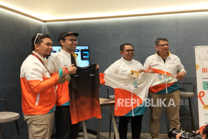 Press Conference dan Road to BiosfeRun 2025 di Nabe Coffee Kusumanegara, Yogyakarta, Kamis (2/10/2025).