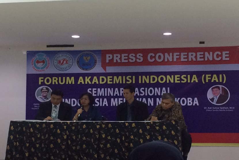 Press conference seminar nasional 