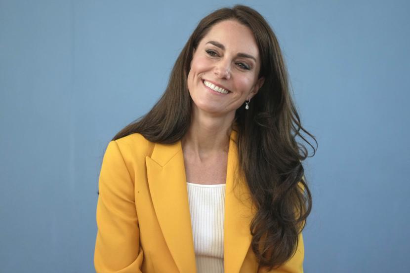 Princess of Wales dari Kerajaan Inggris, Kate Middleton. Getty Images memberikan catatan editor untuk konten video pengumuman diagnosis kanker Middleton.