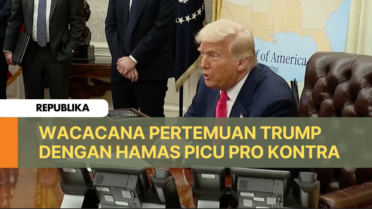 Pro dan kontra berkembang soal negosiasi langsung pemerintah AS di bawah Donald Trump dengan kelompok Hamas.