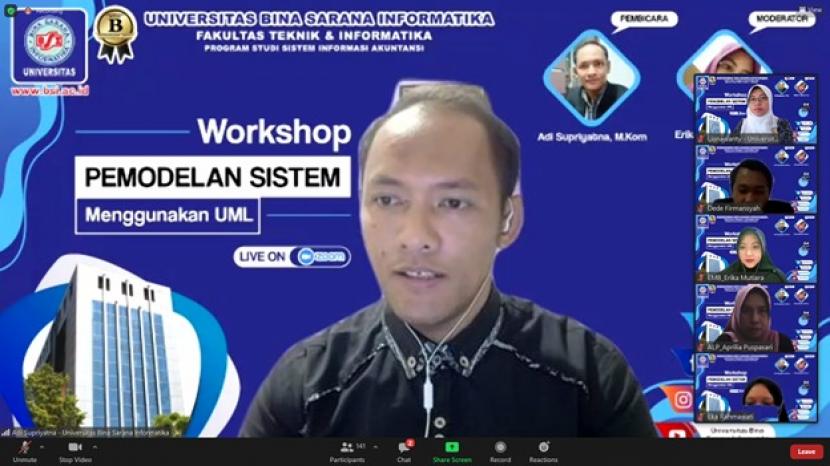 Prodi Sia Ubsi Gelar Workshop Permodelan Sistem Uml Republika Online