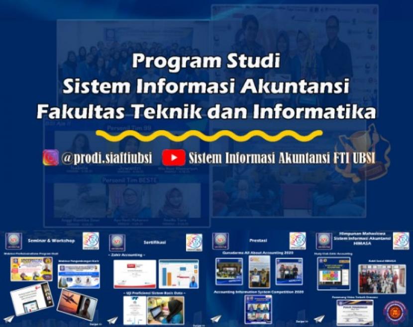 Prodi Sistem Informasi Akuntansi (SIA) Universitas BSI berbagi  semangat dan energi positif.