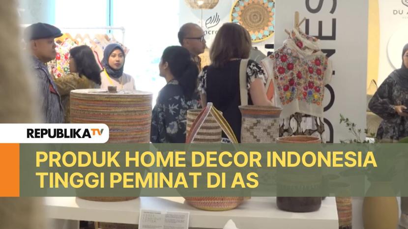 Produk home decor dan kesenian buatan tangan Indonesia mendapat respon positif pasar New York, AS.