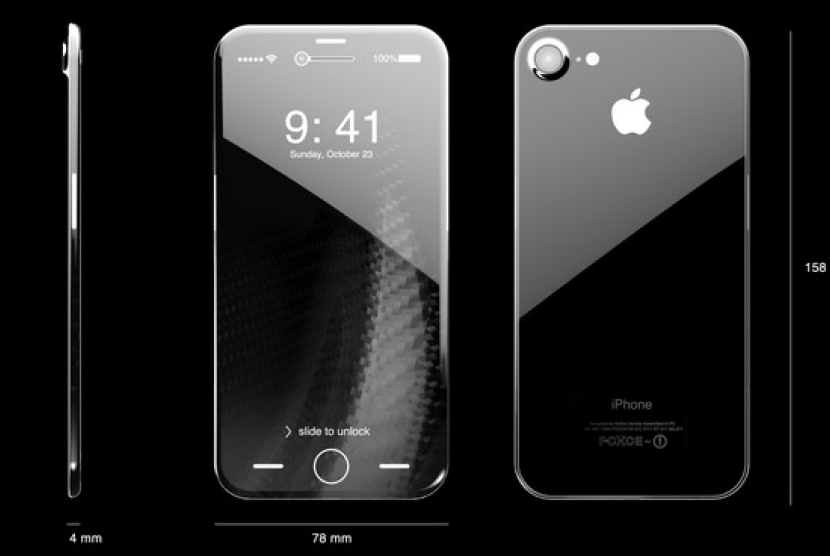 Produk iPhone terbaru (ilustrasi)