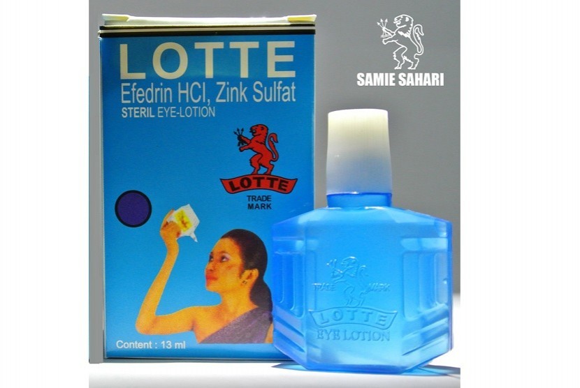 Produk LOTTE tetes mata.