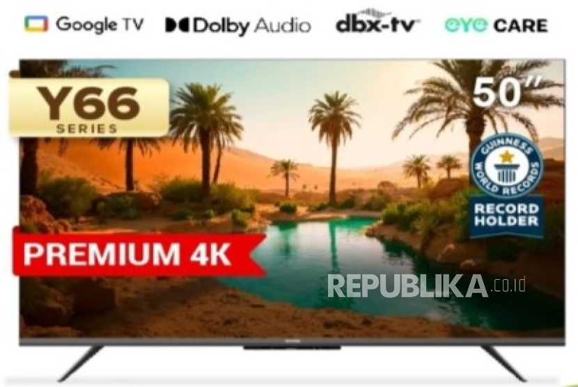 Produk terbaru Coocaa dilengkapi fitur 4K HDR 10 di seri Y73 dan Y66.