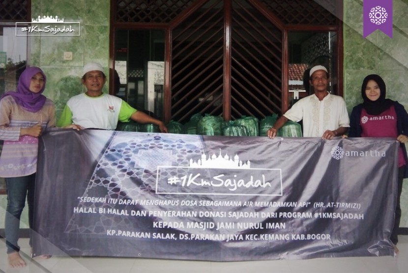 Program 1 KM Sajadah yang diinisiasi Amartha Fintek.