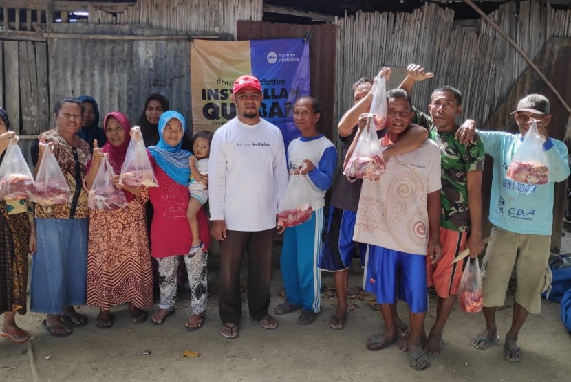 Program InsyaAllah Qurban Human Initiative menjangkau 34 wilayah di Indonesia dan 7 negara.