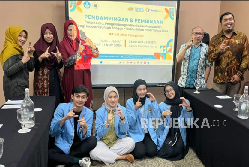 Program Pendampingan dan Pembinaan Industri Rumah Tangga Usaha Mikro (IRT UM) soal produk Halal.