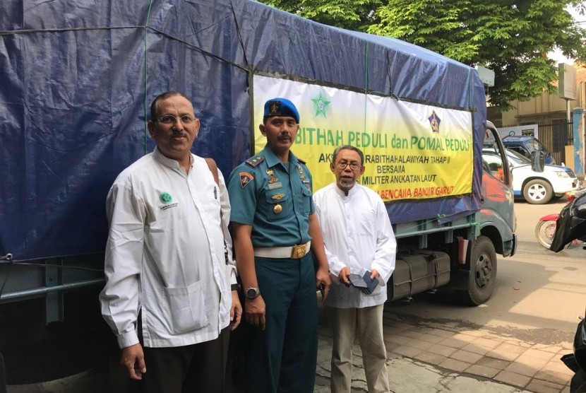 Program Rabithah Peduli bekerja sama dengan TNI Angkatan Laut