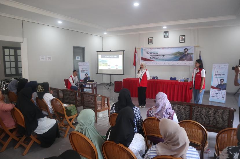 Program Relawan Bakti BUMN Batch VI di Banda Neira, Maluku Tengah. 