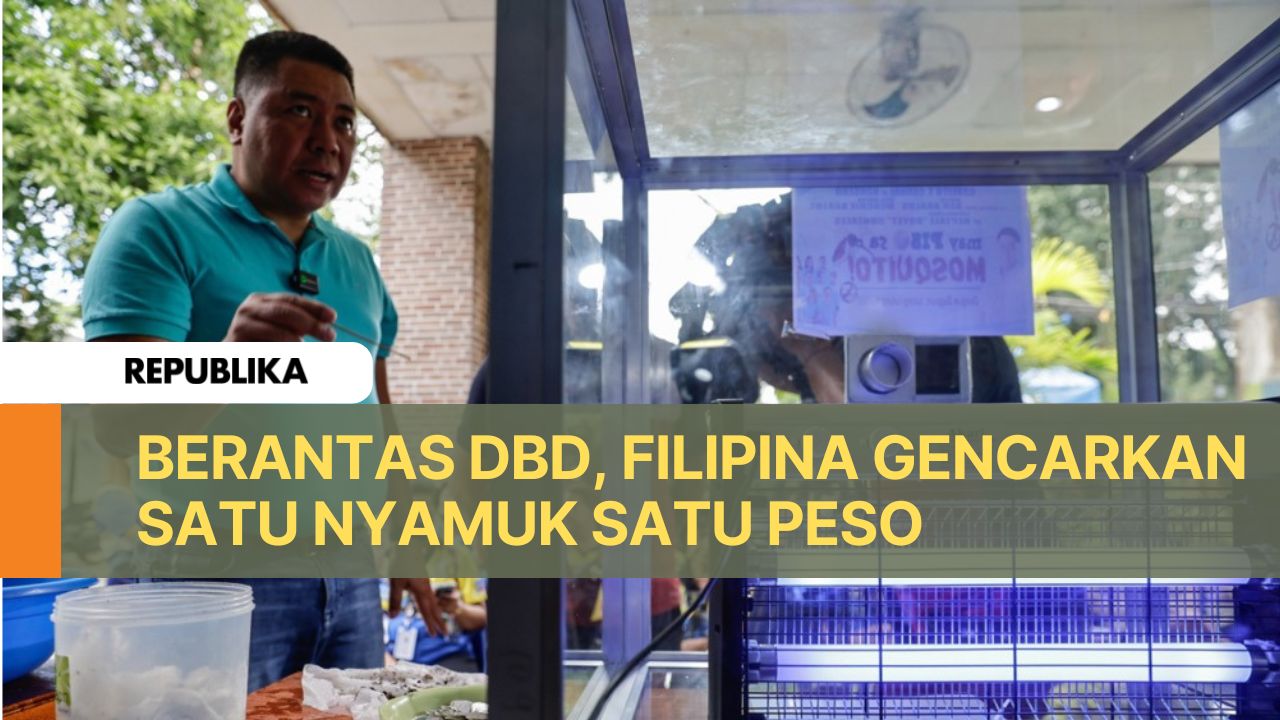 Program Satu Nyamuk Satu Peso di Filipina