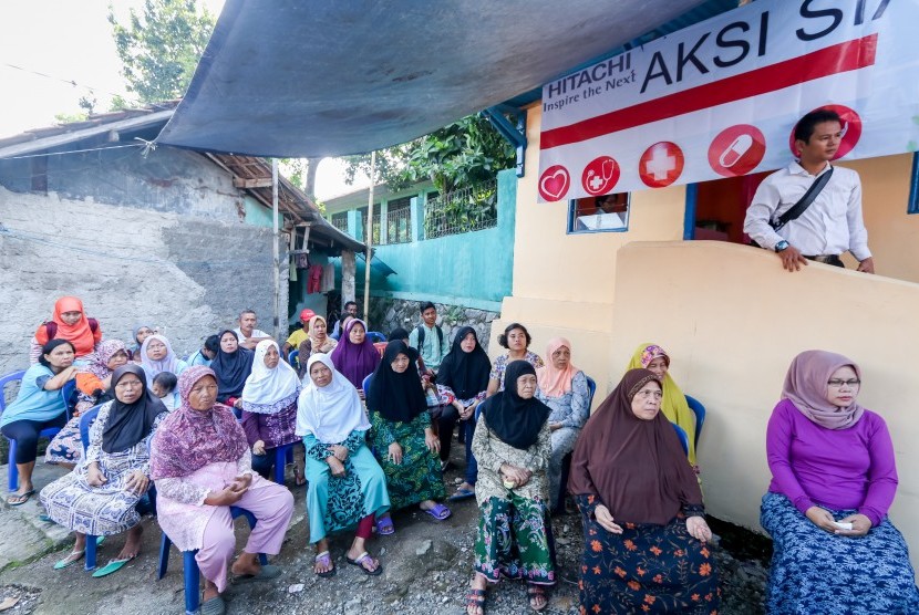 program siaga sehat untuk warga  di Desa Ciherang, Rumah Zakat